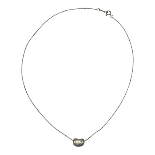 TIFFANY & CO. Elsa Peretti Beans Necklace Silver 925