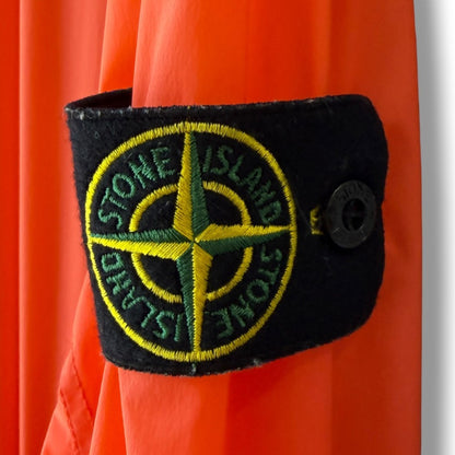 STONE ISLAND Garment Dyed Packable Jacket Orange Size XL
