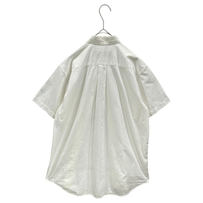 COMME des GARCONS 91SS S/S Buttonless Shirt White Size FREE