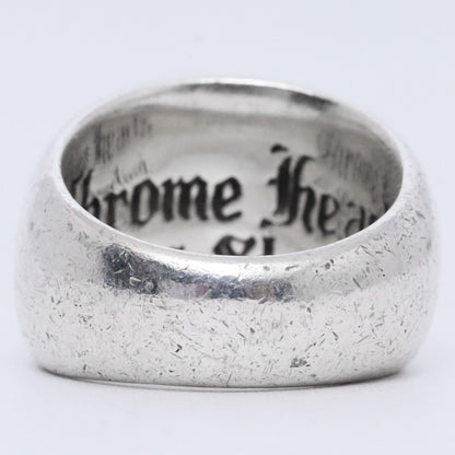 CHROME HEARTS Heart In Band Pave Diamond Ring Size JP 7