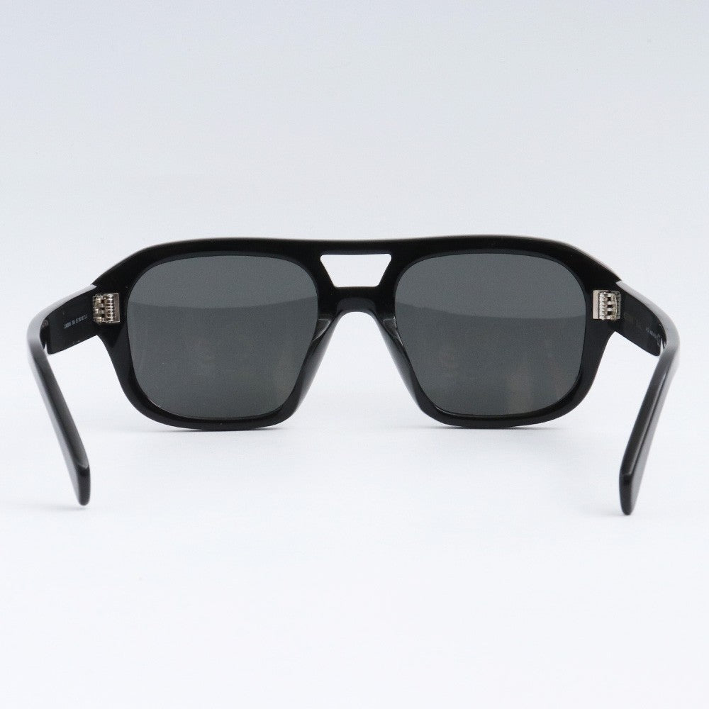 CELINE Black Square Frame Sunglasses Size ONE SIZE