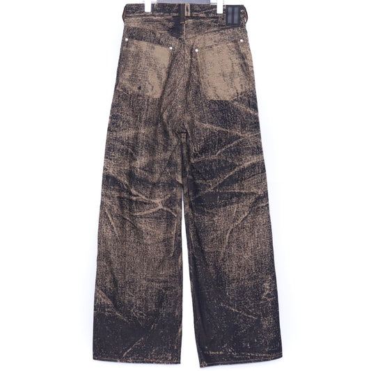 DAISUKE TANABE 26SS X-Ray Jacquard Wide Denim Jeans Size 32