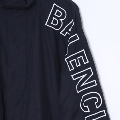 BALENCIAGA Black Outline Track Jacket Black Size L