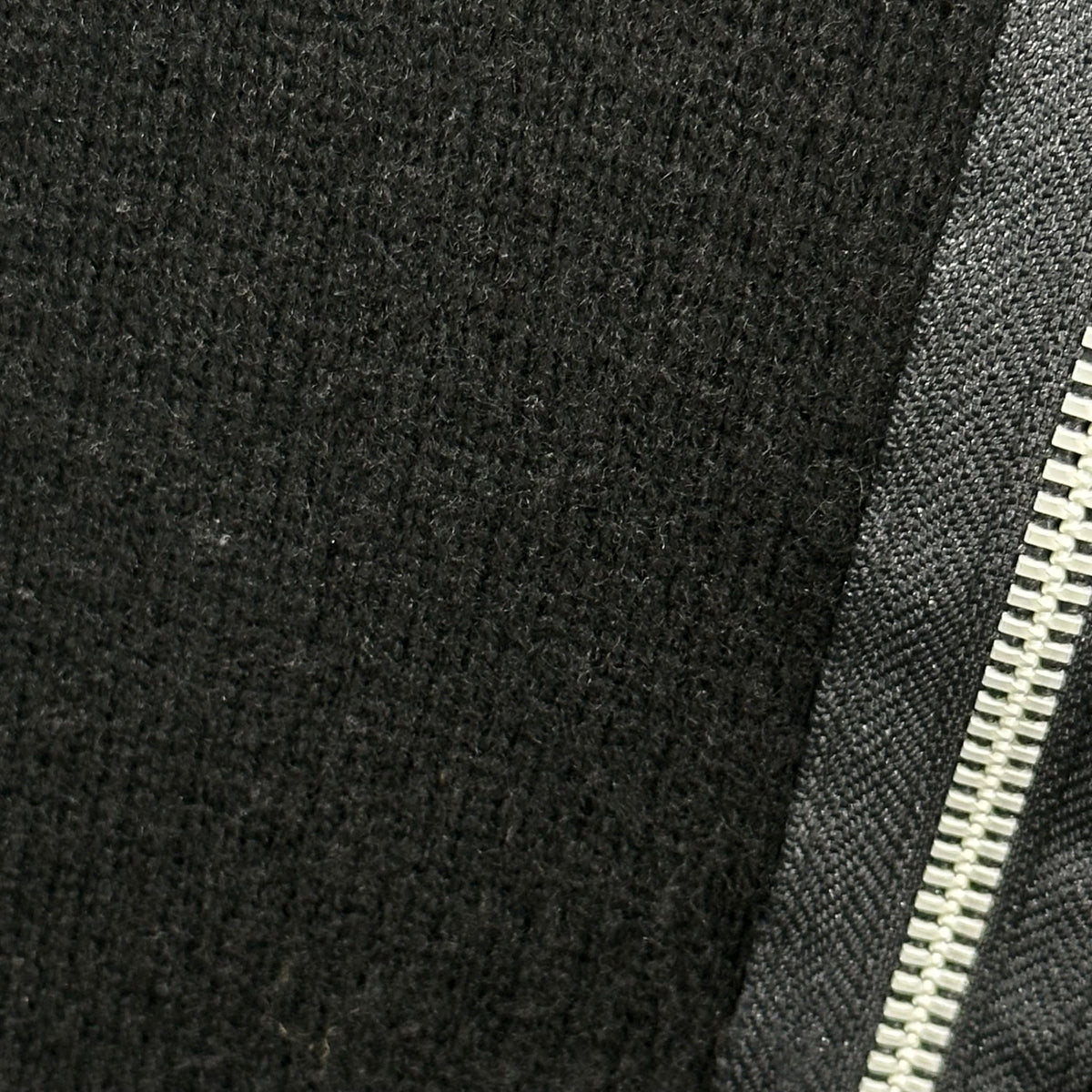COMME des GARCONS 00AW Zip Wool Cardigan Black Size FREE