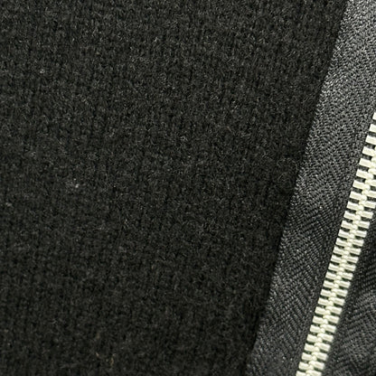 COMME des GARCONS 00AW Zip Wool Cardigan Black Size FREE