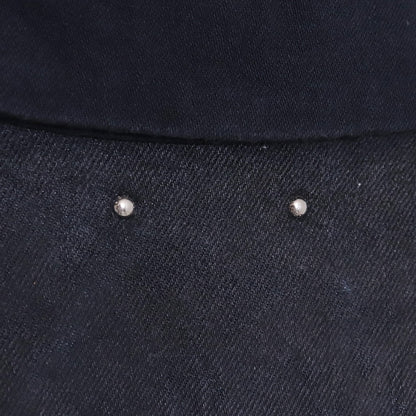 MINEDENIM B.Covered Denim Tuxedo Gilet Black Size 2