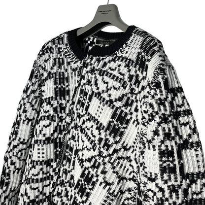 COMME des GARCONS HOMME PLUS Pullover White/Black Size M