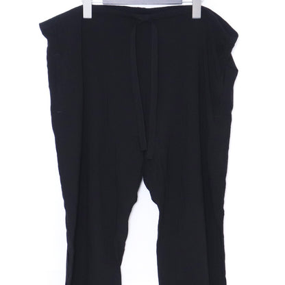 YOHJI YAMAMOTO +NOIR Black Easy Pants Size 1