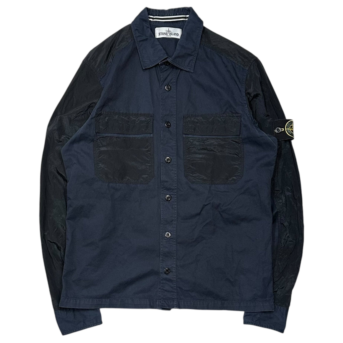 STONE ISLAND 13SS Cotton Nylon Metal Jacket Navy Size S