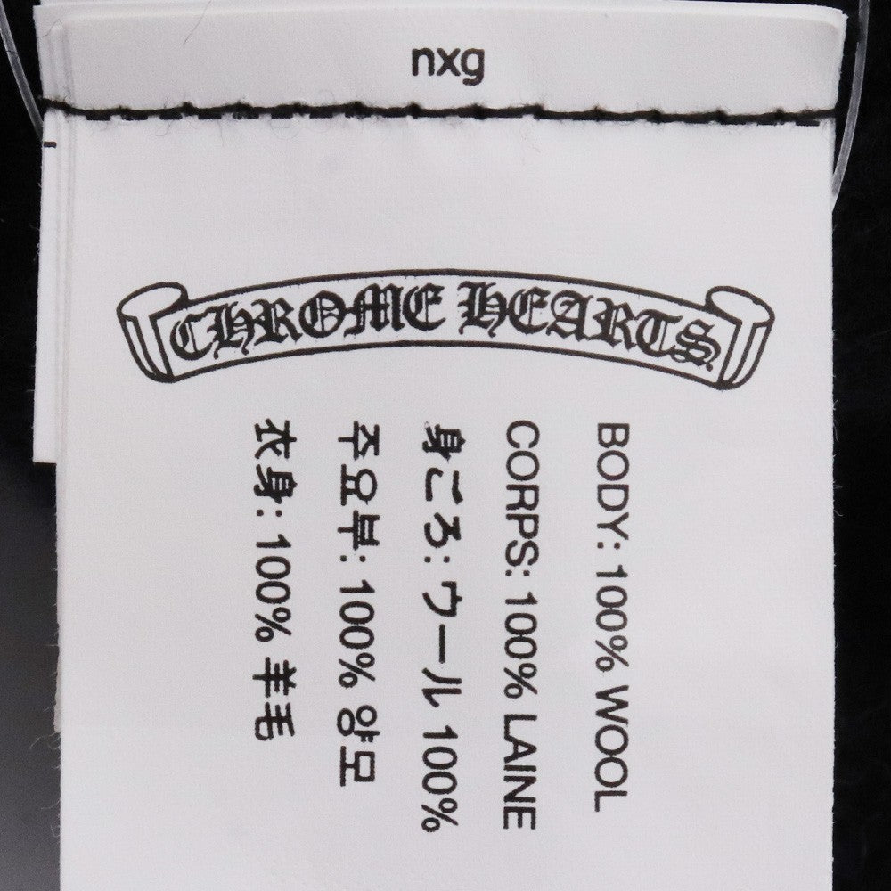 CHROME HEARTS CH Plus Horseshoe Wool Beanie Black Size F