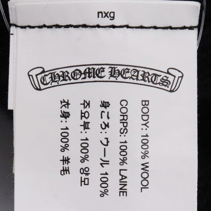 CHROME HEARTS CH Plus Horseshoe Wool Beanie Black Size F