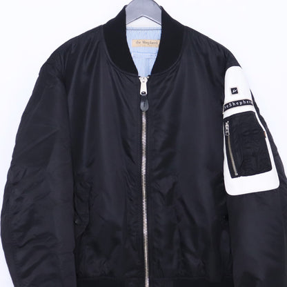 UNDERCOVER 23AW Reversible Nylon MA-1 Jacket Black Size L