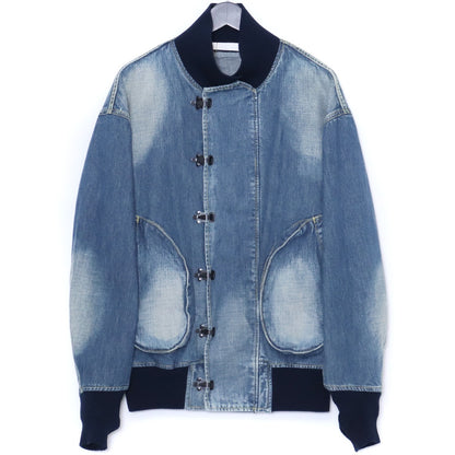 OUAT 25SS Indigo Denim Deck Jacket Blue Size 2