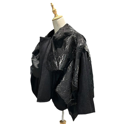 COMME des GARCONS S/S 2026 Mixed-Media Jacket Size XS