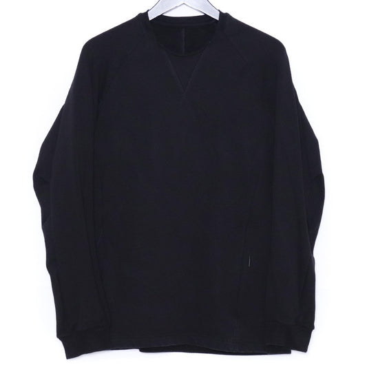 DEVOA Jersey Pullover T-Shirt Black Size 2