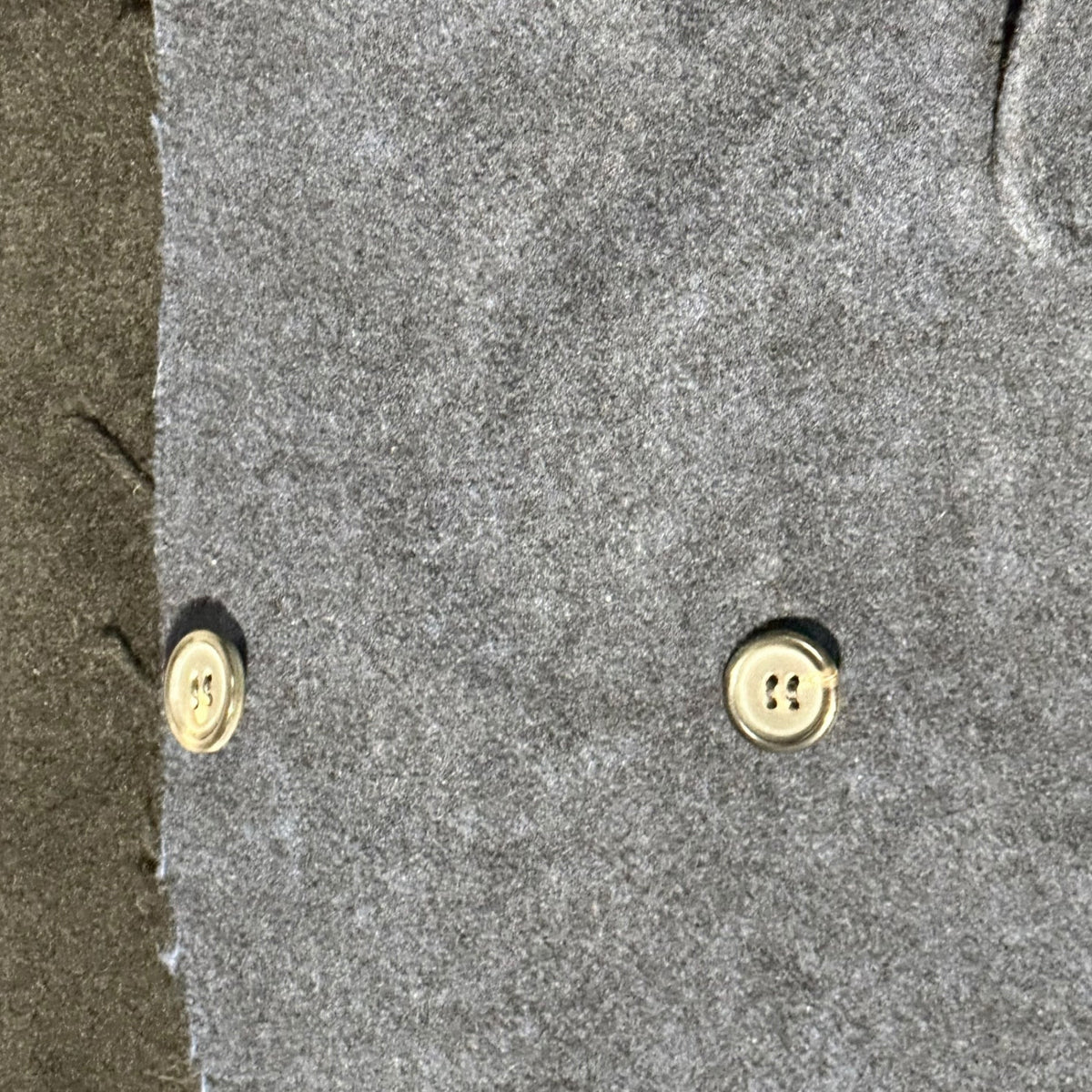 UNDERCOVER 16AW Inside-Out Wool Chester Coat Black Size 3
