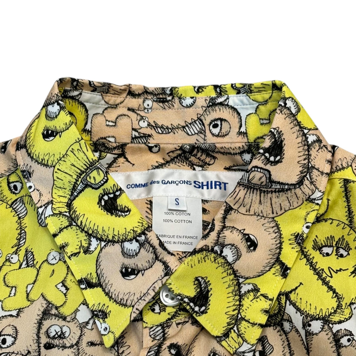 COMME des GARCONS SHIRT 21AW KAWS Graphic Shirt Multi Size S