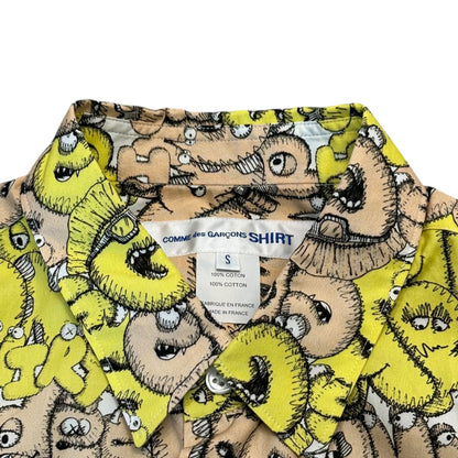 COMME des GARCONS SHIRT 21AW KAWS Graphic Shirt Multi Size S