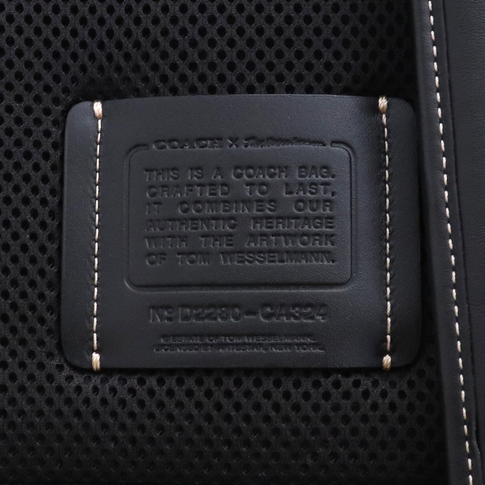 COACH x TOM WESSELMANN Leather Black Bag Size ONE SIZE