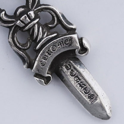 CHROME HEARTS #10 Old Dagger Necklace Silver Size #10