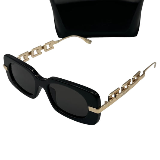 AMBUSH A Chain Sunglasses Black/Gold