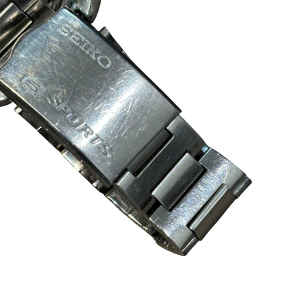SEIKO 5 Sports Speed-Timer Automatic Watch Silver