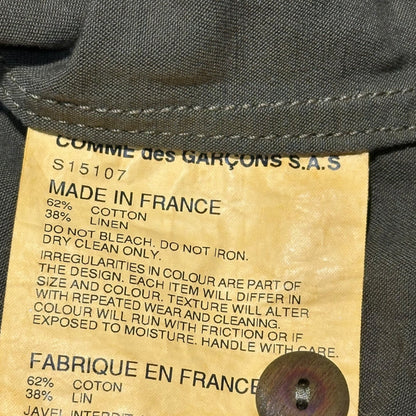 COMME des GARCONS SHIRT 00s Product-Dyed Jacket Khaki Size S