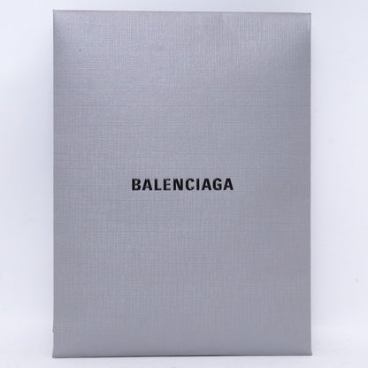 BALENCIAGA Logo Cotton Socks White Size M