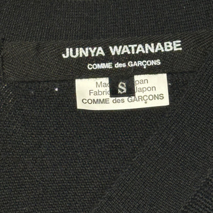 COMME des GARCONS JW 18AW Long Wool Button Cardigan Size M