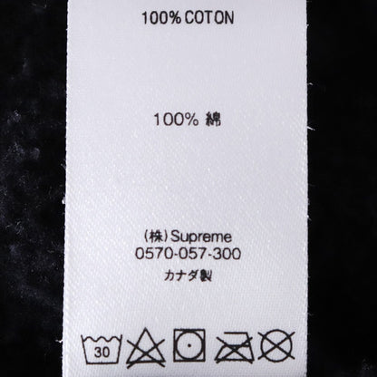 SUPREME 19SS Topline Zip Up Hoodie Black Size M