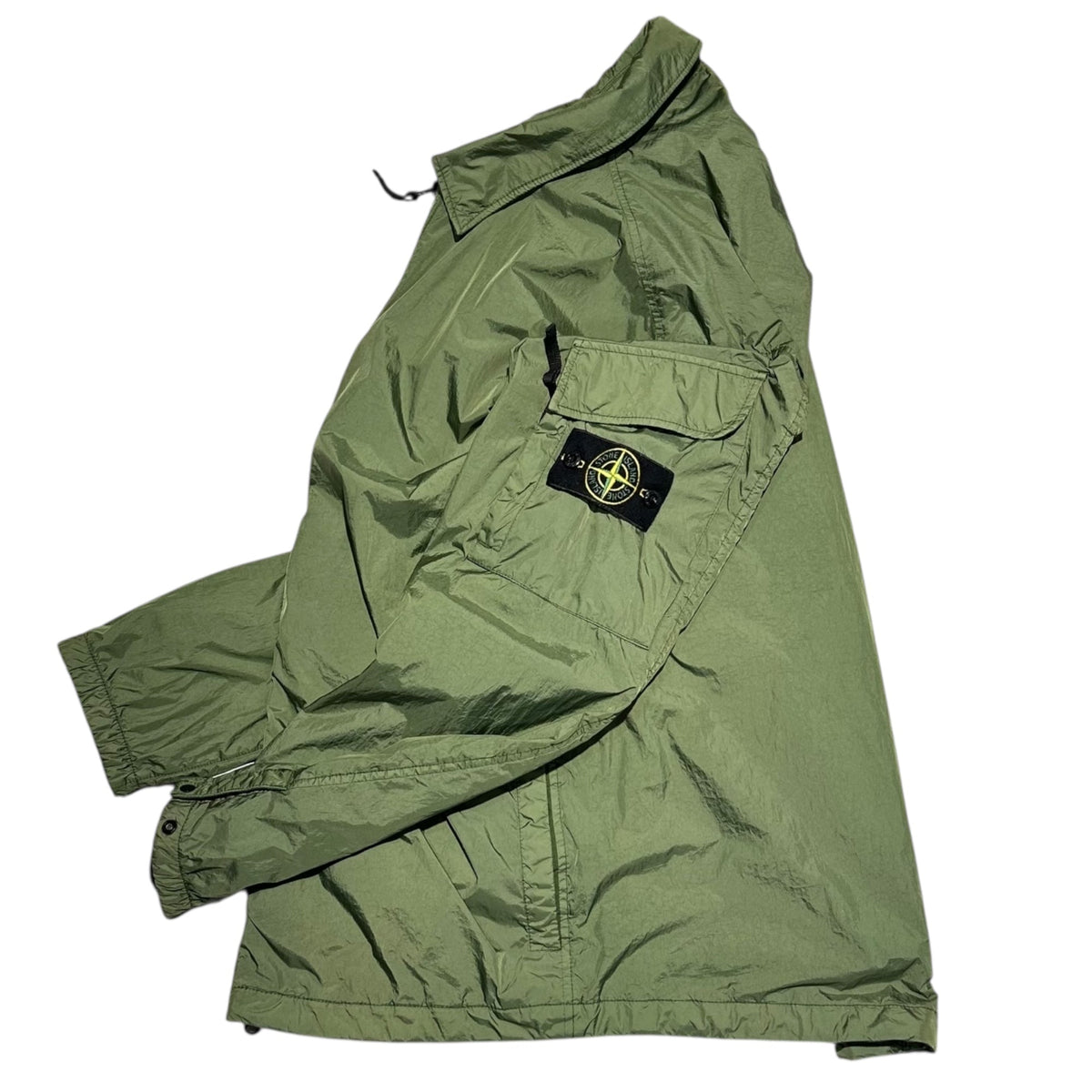 STONE ISLAND 22AW Garment Dyed Reps Overshirt Jacket Size XL