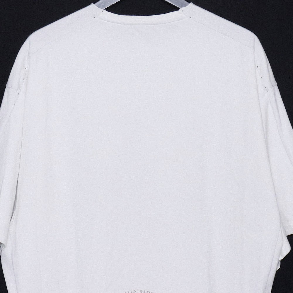 CROMAGNON 26AW Antique Print T-Shirt Ecru Size 1