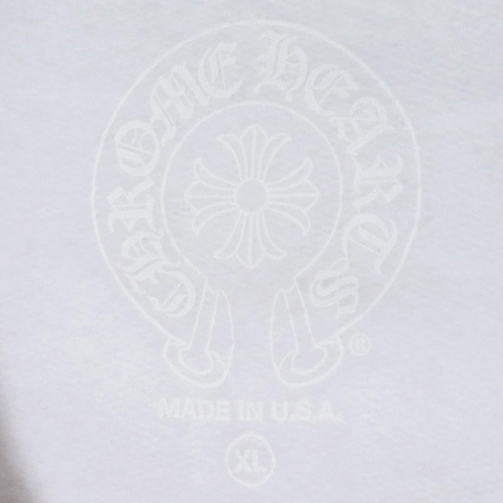 CHROME HEARTS LLS Pullover Hoodie White Size XXL
