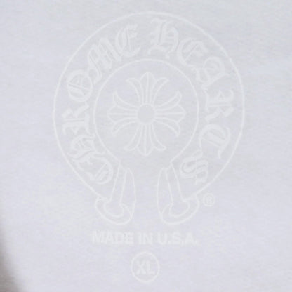 CHROME HEARTS LLS Pullover Hoodie White Size XXL