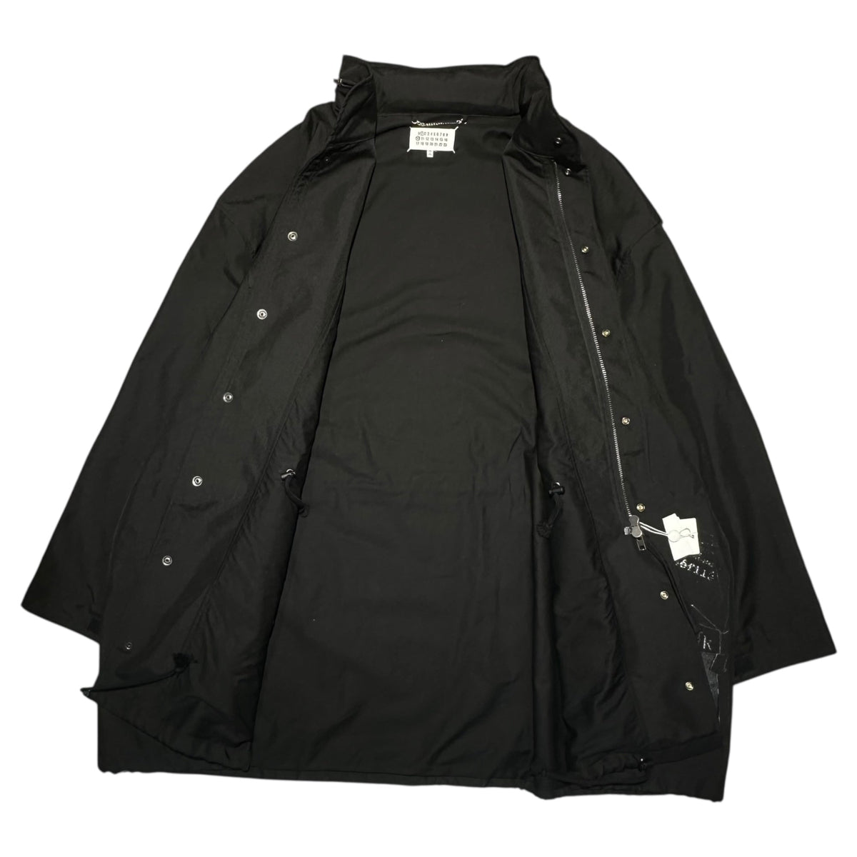 MAISON MARGIELA 24SS Invitation Zip Nylon Coat Size 42