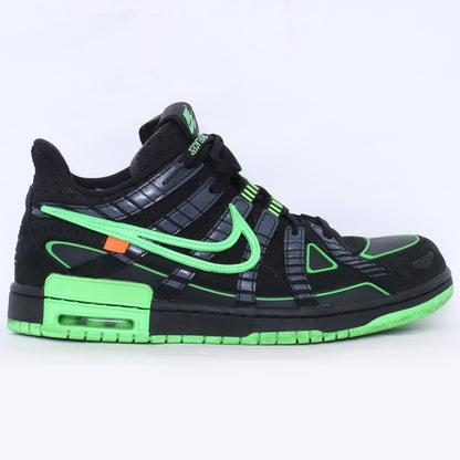OFF-WHITE AIR RUBBER DUNK LOW Sneakers Black Size 26.5cm