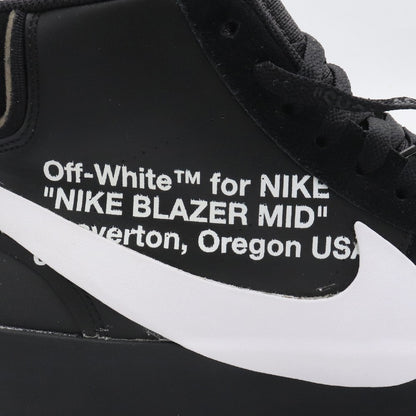 Off-White BLAZER MID THE 10 Hi-Top Sneakers Black Size 27cm
