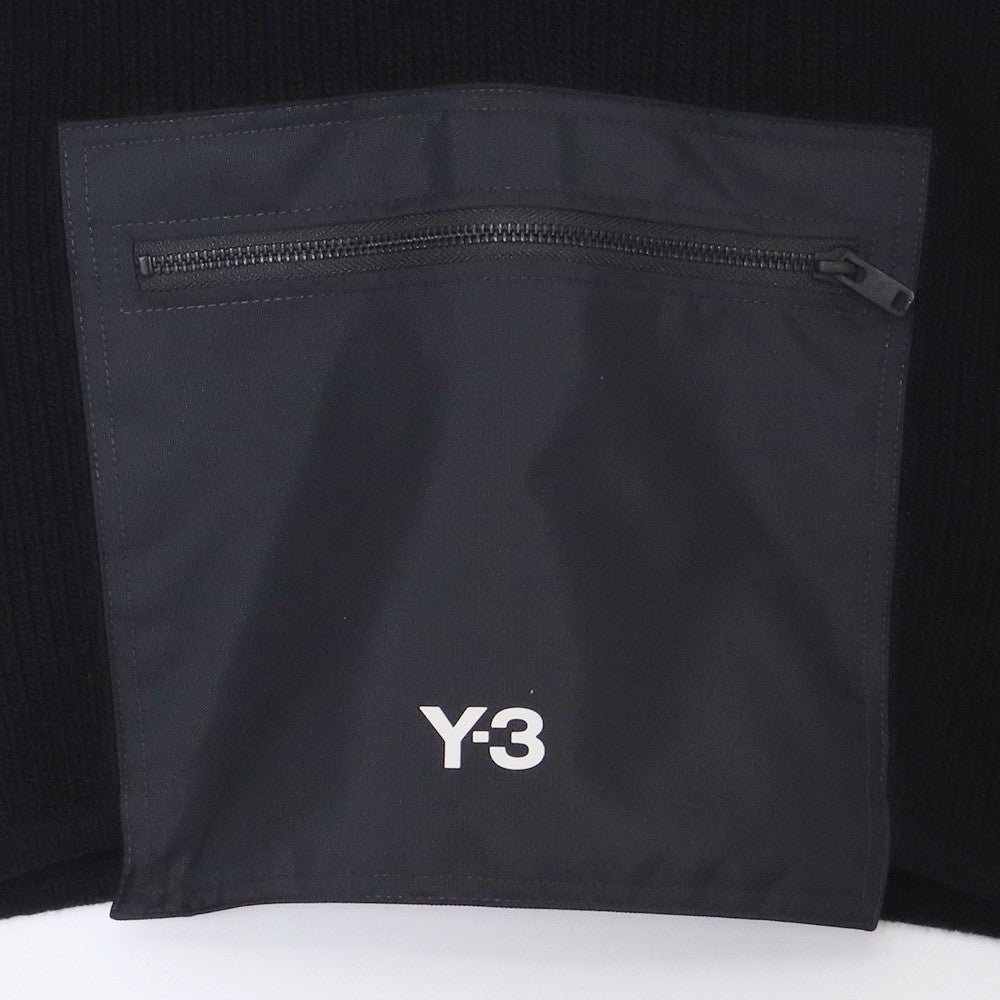 Y-3 Hooded Half-Zip Vest Black One Size