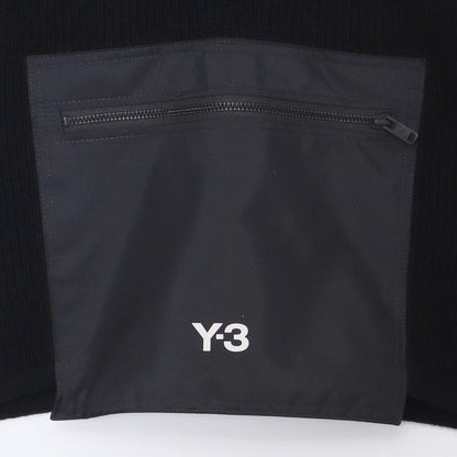 Y-3 Hooded Half-Zip Vest Black One Size