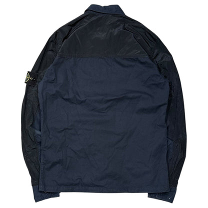 STONE ISLAND 13SS Cotton Nylon Metal Jacket Navy Size S