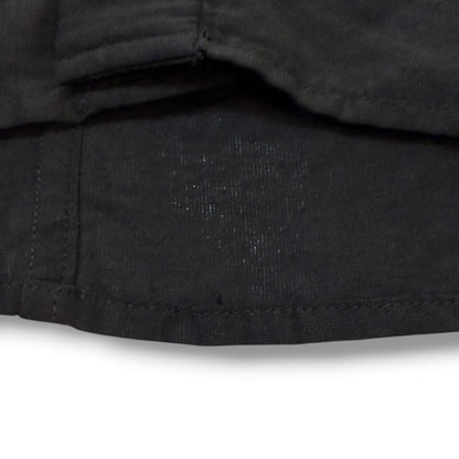 JULIUS 25SS Sleeveless Drop Shoulder Shirt Black Size 2