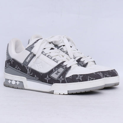 Louis Vuitton LV Trainer White Grey Sneakers Size 5