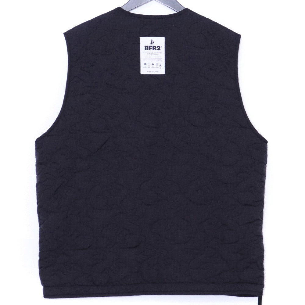 FR2 Ripstop Nylon Rabbits Quilted Vest Black Size L