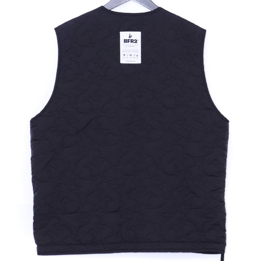 FR2 Ripstop Nylon Rabbits Quilted Vest Black Size L