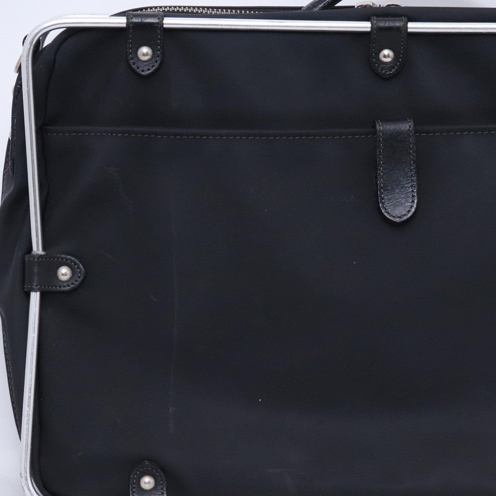 JEAN PAUL GAULTIER Metal Frame 2-Way Bag Black Size F