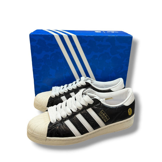 Bape A BATHING APE x Adidas x Atmos SSTR Sneakers Size 28cm