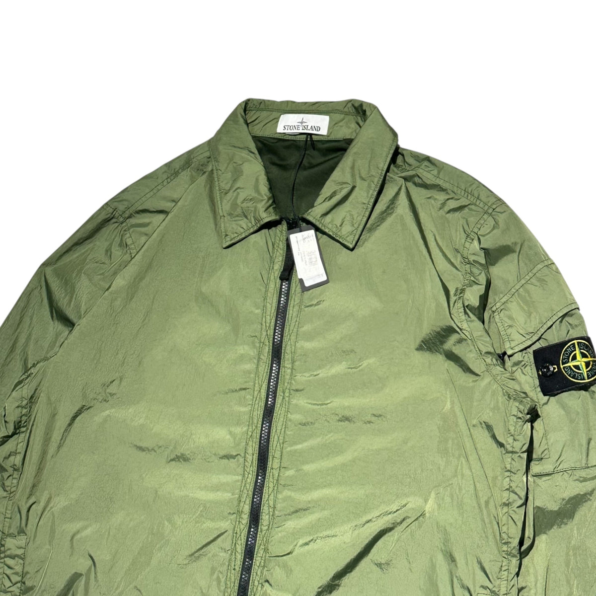 STONE ISLAND 22AW Garment Dyed Reps Overshirt Jacket Size XL