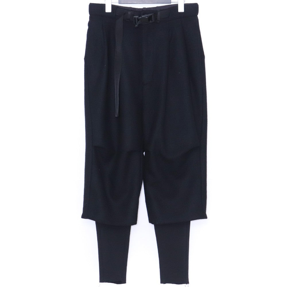 THE VIRIDI-ANNE 20AW Wool Cashmere Cropped Pants Size 1