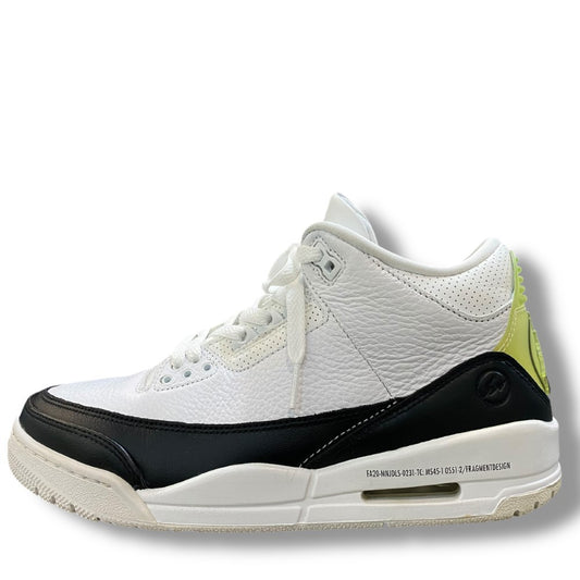 Nike FRAGMENT AIR JORDAN 3 Retro SP Black Sneakers Size 26cm