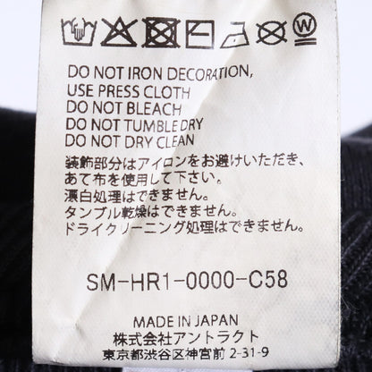 SAINT MICHAEL 25AW Berberjin Fade Hoodie Black Size M